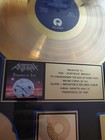 Anthrax Riaa Certified Plaque Persistance Of Time Gold 1990