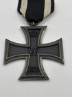 1870 Franco Prussian War German Ic2 Iron Cross 2nd Class Silver Frames Magnetic