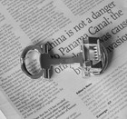 Unisex Salvatore Ferragamo Alloy Belt Buckle For 3 5cm Leather Strap - Silver
