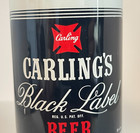 Carlings Black Label Beer Flat Top Can Carling Brewing Company Cleveland Ohi0