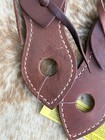 Oiled Leather Pair Of Western Slobber Straps Free Shipping