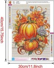 Fall Pumpkin Diamond painting Kits 5d Diy Thanksgiving Diamond Painting Kits Fo 