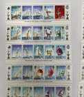 Large Lot Of Solomon Islands United States 1987 America s Cup Collectible Stamps