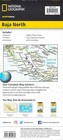 Map Of Baja North  Baja California  Mexico  National Geographic Adventure Maps