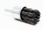 3 4  Knot Wire End Brush - Carbon Steel Wire  5 Pack 