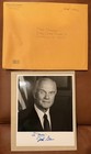 John Glenn Signed 8x10 Photo W  Original U s  Senate Envelope Astronaut Senator