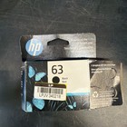 New - Hp 63 Black Original Ink Cartridge - F6u62an - 2027