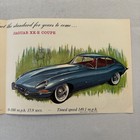 Jaguar Sales Brochure Catalog Advertising E-type Etype Xk-e Roadster Mark X