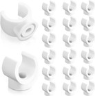 20 Packs 1 2 Inch Pex Clips Pipe Hangers Clamps Pipe Support Holder 16 Mm U-hook
