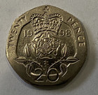 Elizabeth Ii 1998 Dg Reg Fd 20 Pence Circulated Coin