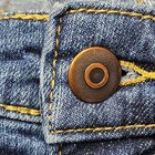 Energie Shorts Womens 15 Juniors Blue Bermuda Destructed Cut Off Hem Dark Wash
