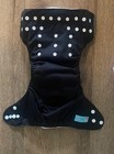 Alvababy Reusable Cloth Diapers Lot 3 With 6 Inserts Snap Adjustable New