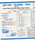 1940s - New York Central System Oklahoma Texas Mexico Pamphlet - Xl5g