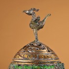 Old Chinese Dynasty Bronze Ware Gilt Sheep Goat Sheep Bird Incense Burner Censer