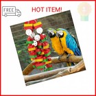 Mewtogo Large Bird Parrot Toys For Cockatoos African Grey Macaws And Amazon Parr