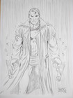 Mark Spears Sketch   Punisher   Original Art   12x9 In  Signed