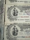Lot Of 1 Antique Cancelled Check 1915 Pretty Woman Vignette logo Like Seen