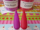 Carnival Colored Acrylic Powders Set Of 8 For Nail Art