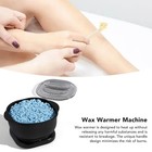 Silicone Wax Warmer Machine Pot Hot Heater Depilatory Paraffin Salon Waxing Bean