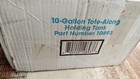 Barker Tote-along 10 Gallon Portable Waste Water Holding Tank Blue