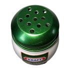 Kraft 100  Grated Parmesan Cheese Ceramic Shaker W  Green Lid 3 5 