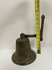 Vintage 7  Bronze Nautical Ship Bell Wall Mounted
