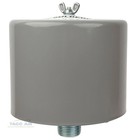 1  Npt Air Compressor Intake Filter Silencer Metal Housing Canister Usa Made