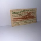 1921 Mente   Co Dreadnaught Twine Battleship Advertising Cover New Orleans