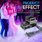 3000w Dmx Low Lying Fog Machine Dual Output Waterbased  w Hose Outlets Remote--