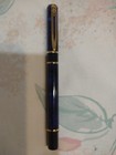 Waterman Laureate Marble Blue Metal Roller Ball Pen France Made