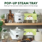 Aroma 20-cup Rice Cooker   Food Steamer With Bonded Granite Nonstick Ceramic