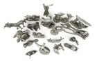 19 Spoontiques Pewter Miniature Figurines Collection Entire Lot Of Nineteen