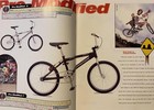 1996 Schwinn Bicycle Co  Bmx Catalog Brochure Hydraglide Modified Predator