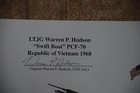 Vietnam  Swift Boat  Signed By Navy Captain  Navy Art Print  Ernie Boyette