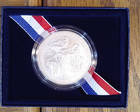 2010 Boy Scouts Of America 90  Silver Dollar Uncirculated Commemorative Box  coa