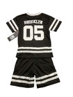 Fubu Brooklyn 05 Jersey Black White  Y2k Hip Hop Streetwear