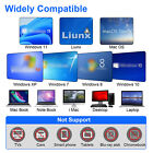 Slim External Cd Dvd Drive Usb 3 0 Disc Player Burner Writer For Laptop Pc Mac