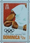 Dominica 1976 Summer Olympics Games Montreal Complete Sheet Mnh 