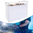 Dj Booth Portable Dj Facade Table Station Event Foldable Tabletop For Show Party