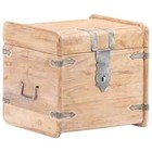 Storage Chest Storage Trunk With Latch For Bedroom Solid Wood Acacia Vidaxl 