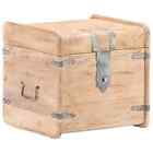 Storage Chest Storage Trunk With Latch For Bedroom Solid Wood Acacia Vidaxl Vida