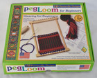 Harrisville Designs Peg Loom Weaving For Beginners 7 x 10  Pegloom Needles Yarn