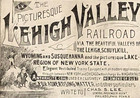 1894 Lehigh Valley Railroad Advertisement Schuylkill Susquehann Antique Print Ad