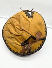 Vintage Cowhide Leather Catchers Mitt Virgil Davis Baseball Glove