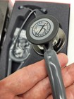 3m Littmann   Cardiology Iv Stethoscope Gray Tube Smoke Stem 6238 New