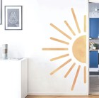 Shining Sun Decal Stickers Poster Room Nature Summer Boho Decor Nursery Kids