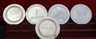 Total  5 Metal Vintage Gaming Tokens chips From Casinos In The Usa free Ship t38
