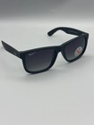 Ray-ban Rb4165 622 t3  Justin Polarized Sunglasses Grey Classic Frame 54mm