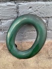 Vintage Porcelain Enamel Letter Sign Green 8  A N Y C E G I H Choice