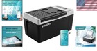 19qt Portable 12v Car Refrigerator With App Control - Optimal Cooling For Travel